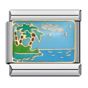 ICJ095-Animal Charms Exquisite 9mm Italian Charm Bracelet Stainless Steel Bracelet DIY Charm   