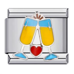 ICJ143-Animal Charms Exquisite 9mm Italian Charm Bracelet Stainless Steel Bracelet DIY Charm       