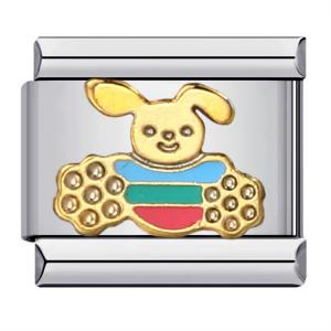 ICJ215-Animal Charms Exquisite 9mm Italian Charm Bracelet Stainless Steel Bracelet DIY Charm    