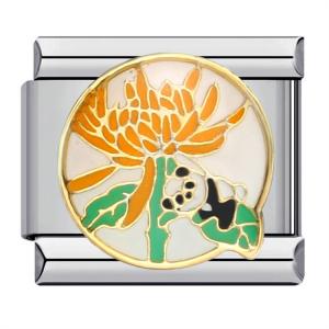 ICJ583-Animal Charms Exquisite 9mm Italian Charm Bracelet Stainless Steel Bracelet DIY Charm   