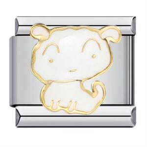 ICJ586-Animal Charms Exquisite 9mm Italian Charm Bracelet Stainless Steel Bracelet DIY Charm    