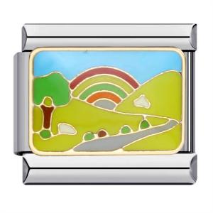 ICJ755-Animal Charms Exquisite 9mm Italian Charm Bracelet Stainless Steel Bracelet DIY Charm     