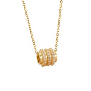 Minimalist temperament, new small waist titanium steel necklace, female internet celebrity, non fading collarbone chain, personalized niche accessories and accessories