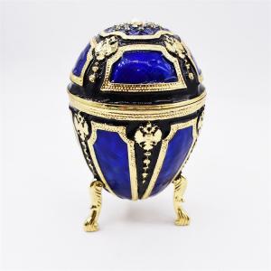 Factory Direct Supply Of Russian Easter Egg Enamel Egg Jewelry Boxes, Home Desktop Ornaments